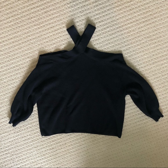 Zara Oversized Exposed Shoulder Sweater - Picture 3 of 4